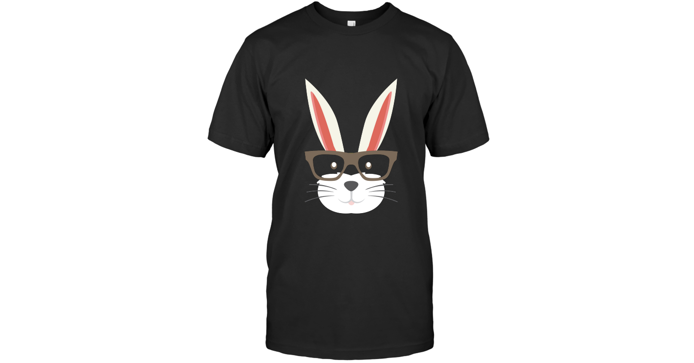 Rabbit Bunny Face Easter T Shirt