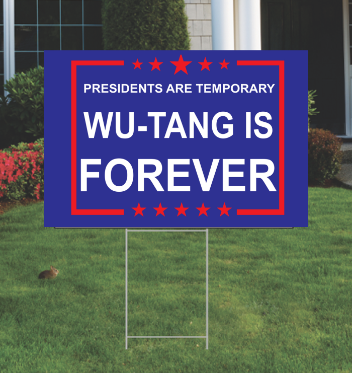 Download Wu Tang Forever Yard Sign 12x18 Double Sided Print