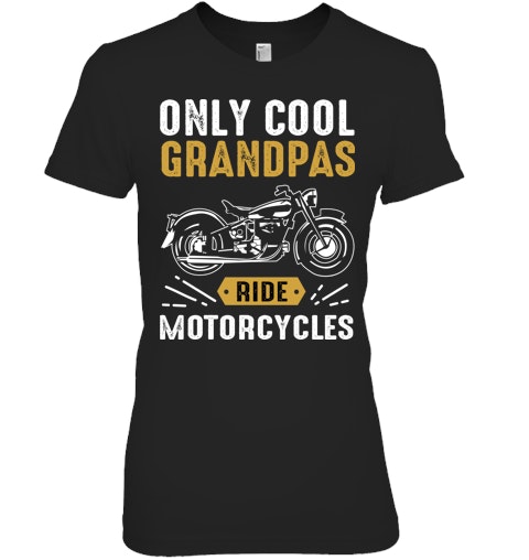Grandpa Ride Motorcycle T Shirts